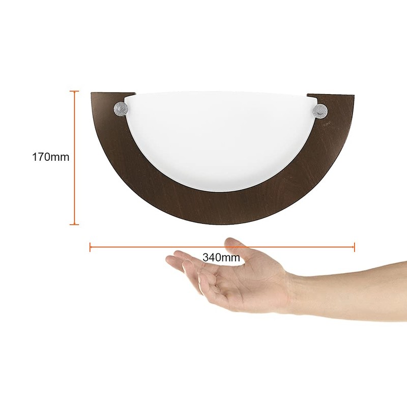 Tecnolite Lámpara Interior, Lámpara de Pared, Base E27, 100 -