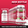 Natural D-Mannose Capsules 4-in-1 Formula - 120 CAPS, 1500 MG