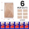 Fly Bait Fly Trap Refill Packets 6x1oz. Non Toxic Dissolvable