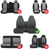 SAPUBK Custom-Fit Front Seat Covers Without Console Replace for 2004-2012