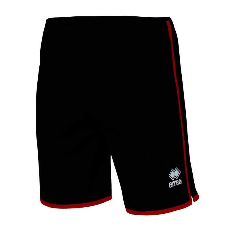 Errea Unisex Bonn Shorts, black/red
