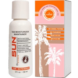 Sun Laboratories By Giesee Tan Extender Glow Lotion 2 oz - Self Tanning Lotion, Self Tanner, Tanning Lotion, Travel Size, After Tan Moisturizer, After Sun Lotion, Face Tanning Enhancer