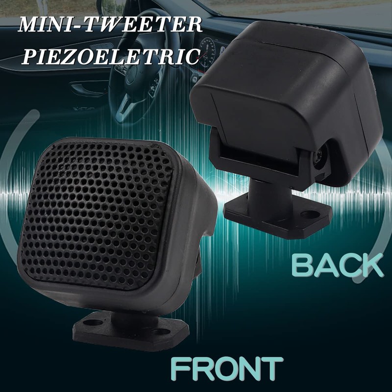 FERCAISH 2 Pcs 500W Car Speaker, TP-004A High Power Stereo