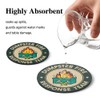 Dumpster Fire Coasters Set of 2, Funny Trash Can Coaster