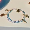 Little Words Project, Moon & Back Bracelet, Pearl & Crystal