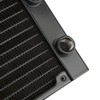 Zunate 12 Tube Heat Exchanger Cooler, G1/4 Thread Copper Rib