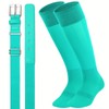 UnFader Youth Adult Baseball Socks and Belts Combo, Adjustable Elastic