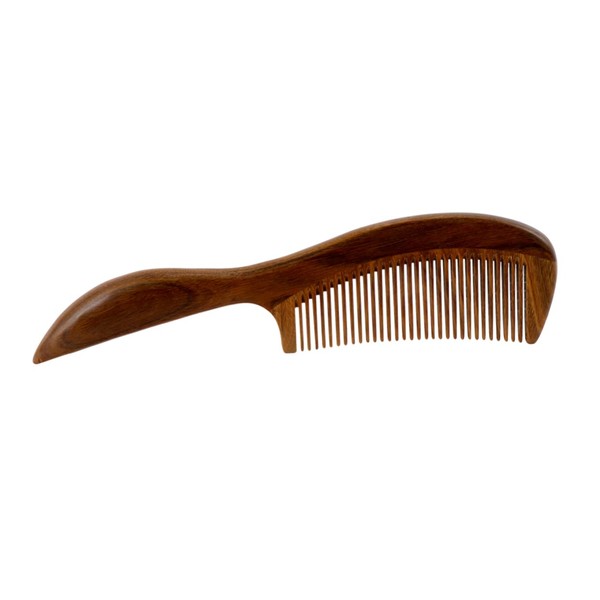 SAFIGLE Sandalwood Wooden Comb for Women Static Hair Styling Tool