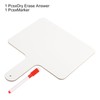 PATIKIL Dry Erase Answer Paddle, 10" x 8" Double Sided
