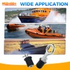 Mgoodoo 4Pcs 1 Inch Boat Plug Snap Handle Drain Plug