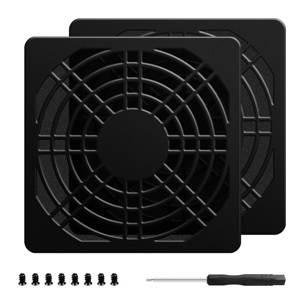 YIMATEECO PC Case Fan Dust Filter, 80 mm Fan Cover,