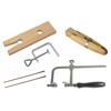Jewelry Making Bench Tool Kit with Wooden Bench Pin Ring