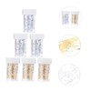 Baluue Nail Art Foil Paillette Bottles of Mesh Glitter for