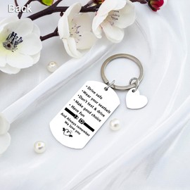 Son Gifts from Mom Dad Sons Keycahin Gift for Son Adult Boys Birthday Gifts Ideas Graduation Gift for Sons Little Reminders Keychain for Valentines Day Christmas