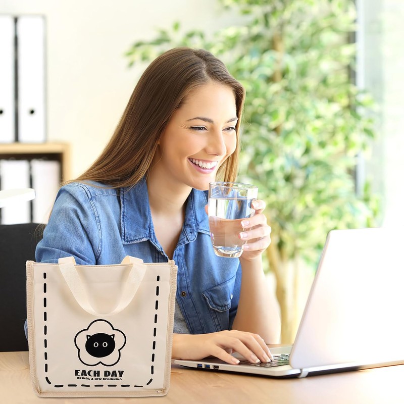 Mobestech Loncheras para Mujer Térmicas de Gran Capacidad, Bolsa de