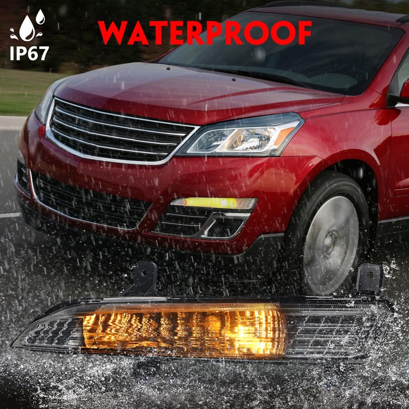 Huray Pair Turn Signal Light for Chevy Traverse 2013-2017 Running