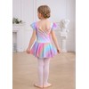 MdnMd Girls Dance Ballet Leotards Dresses for Toddler Ballerina Outfit