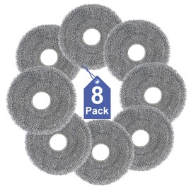 VIEWALL Saros 10R Wischt??cher f??r roborock QV 35A,Qrevo S,Qrevo pro,Saros 10R,Saros Z70,Qrevo Edge,Qrevo Curv,Qrevo Master Saugroboter,Neues Verbessertes Mikrofaser Waschbar und Wiederverwendbar Wischmopp