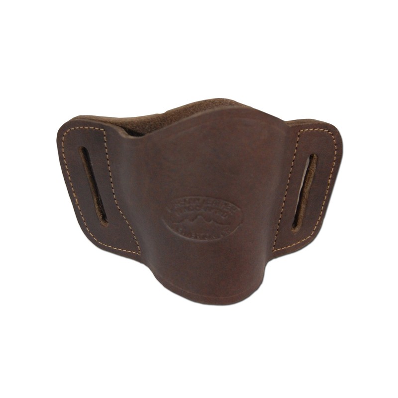 Barsony Brown Leather Quick Slide Holster for HK USP Compact