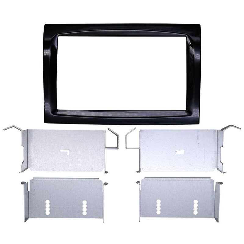 Blaupunkt 2-DIN Mounting Frame (Piano-Black) 2010017124800