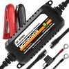 MOTOPOWER MP00205C 12V 800mA Automatic Battery Charger, Battery Maintainer, Trickle