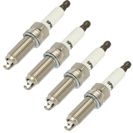 SCITOO Double Iridium Spark Plugs 95710 for Honda CR-V, for Civic, Accord, Crosstour & for Hyundai Elantra, Elantra Coupe/GT, Sonata, Santa Fe, Santa Fe Sport, Tucson, Venue & for Kia Soul Pack of 4