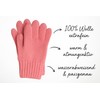 FosterNatur, Children's finger gloves/knitted gloves/wool gloves, 100% extra fine wool,