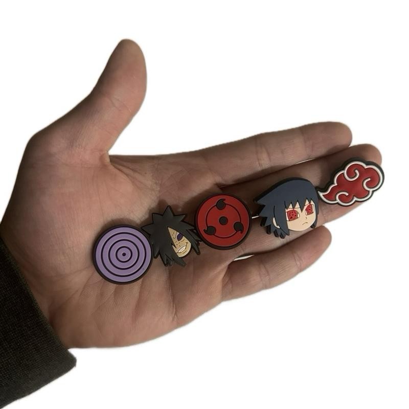 Anime Ninja Shoe Jibbitz - Hidden Leaf Anime Accessories Charms