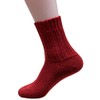 100% Pure Wool Chunky Knit Ankle Sock (2. UK 5-6