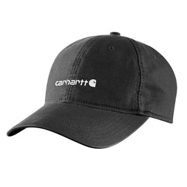 Carhartt Women's Canvas Embroidered Graphic Cap, Black