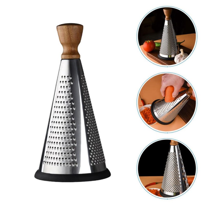 HEMOTON Cone Grater Kitchen Gadget Handheld Food Shredder Kitchen Food