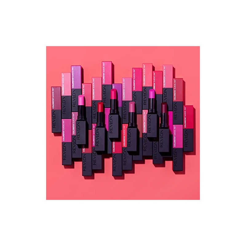 Revlon ColorStay Suede Ink Lipstick tono PURE TALENT