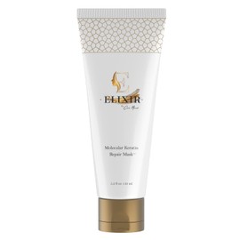 SILK Keratin Hair Mask For Dry Damaged Hair - 21 Medicinal Plants & Ceramides, Royal Jelly, Artemisia, Ginseng, Honey Suckle- 5.2 fl oz 150 ml ELIXIR by Coco March for Fast Repair Revitalizing