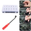 240pcs Universal Mounting Clips Plastic Car Push Pin Rivet Trim