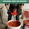Cement Mixer, 110V Handheld Electric Concrete Mixer with 6 Adjustable