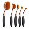 Yoseng Oval Foundation Brush 5 Pcs Toothbrush makeup brushes Fast
