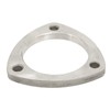 3in 3 Bolt Exhaust Flange Steel Alloy Prevent Leakage Reduce
