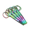 OdontoMed2011 Set of 10 Multi Titanium Color Rainbow Safety Nose