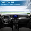 KUST Black Dash Cover for Ford Escape 2020-2023 2024 2025