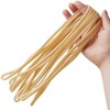 Trash Can Rubber Bands Set of 3 Yellow Large Rubber