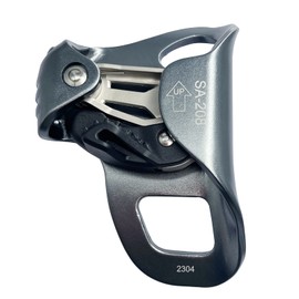 S.E.PEAK Upgraded Climbing Chest Ascender CE Certified Strong Rappelling Gear Equipment W/Sharp Stainless Teeth for Rock Climbing, Tree Arborist, Rescue Caving, Mountaineering, 8~13MM Rope