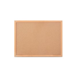 Staples Standard Durable Cork Bulletin Board, Oak Frame, 2-ft W x 1.5-ft H, 2/Pack (ST52460-CCVS)