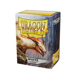 White (100 Sleeves) - Dragon Shield Classic