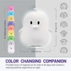 Lumipets Penguin Silicone Night Light, Color Changing Lamp for Kids