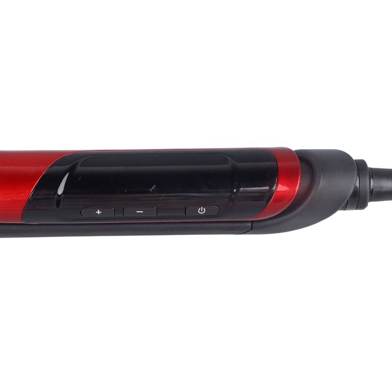 Hair Straightener Ceramic Digital Temperature Display Hair Curling Straightener Iron