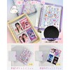 GOKEI Seal Notebook, A5 Clear, Glitter Binder (1 main unit,