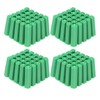 Green Plastic Masonry Screw, 100Pcs Plastic Expansion Screw Expansion Tube
