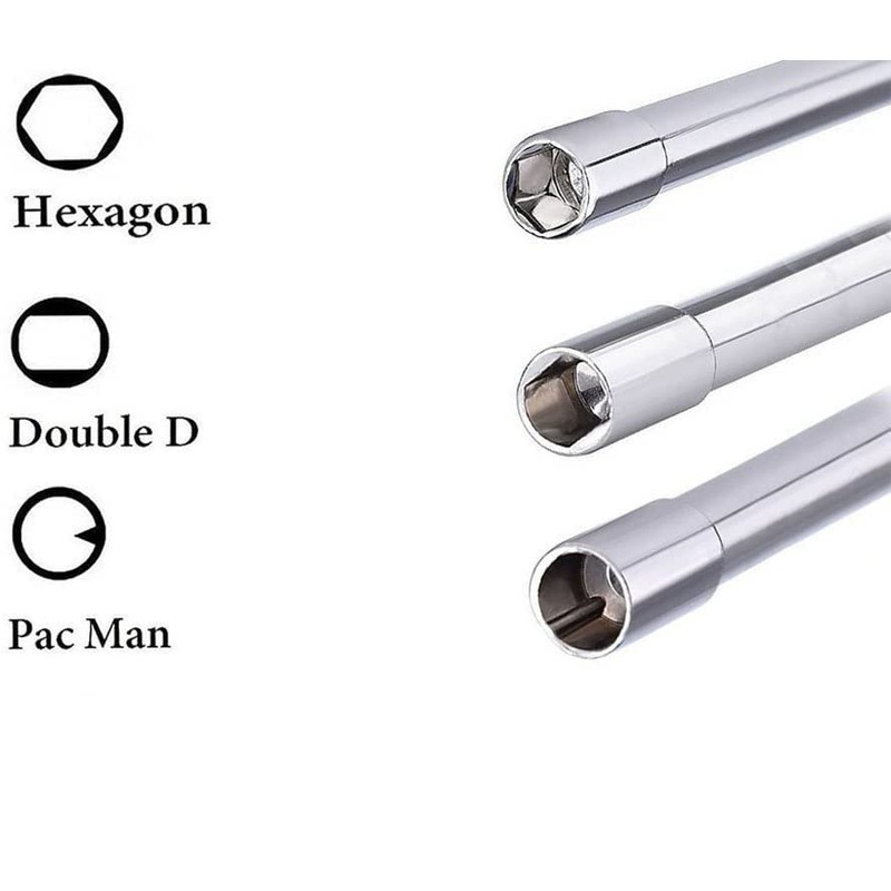 Carburetor adjustment tool Pac Man/Single D/Double D/Hexagon Hex Socket /