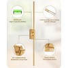 GOEBLESON 38.6" Wireless Battery Operated Wall Sconces Set of Two,Rechargeable