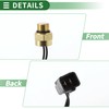 Motoforti Engine Coolant Temperature Sensor No.4010161 Water Temperature Sensor for